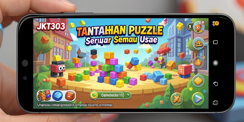 Gameplay menantang dalam JKT303 dengan berbagai teka-teki yang menarik.