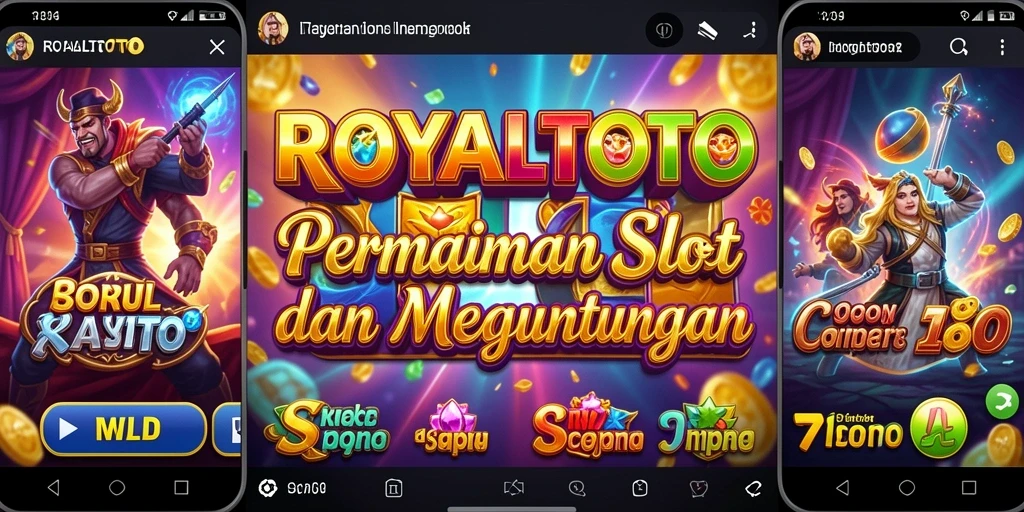 Screenshot gameplay ROYALTOTO yang menarik dan penuh warna.